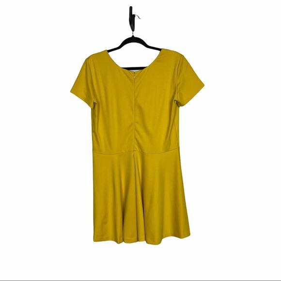 gb X Amanda Uprichard Fit&Flare Dress Mustard 1X - Picture 5 of 7